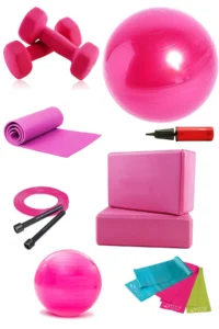 Tüm Egzersizlere Uygun Ekonomik Ekonomik Seti (Pembe)
