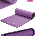 Kaymaz Taban 10 Mm Taşıma Askılı Nbr Pilates Minderi Yoga Matı