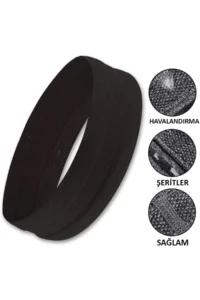 Saç Bandı Sporcu Bandajı Tenis Heand - Görsel 2